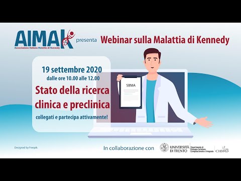 Webinar sulla Malattia di Kennedy  stato della ricerca clinica e preclinica