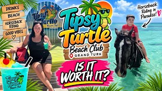 Tipsy Turtle Beach Club Grand Turk 🐢🍹 | Cruise Port Day, Food, Drinks & Beach Review