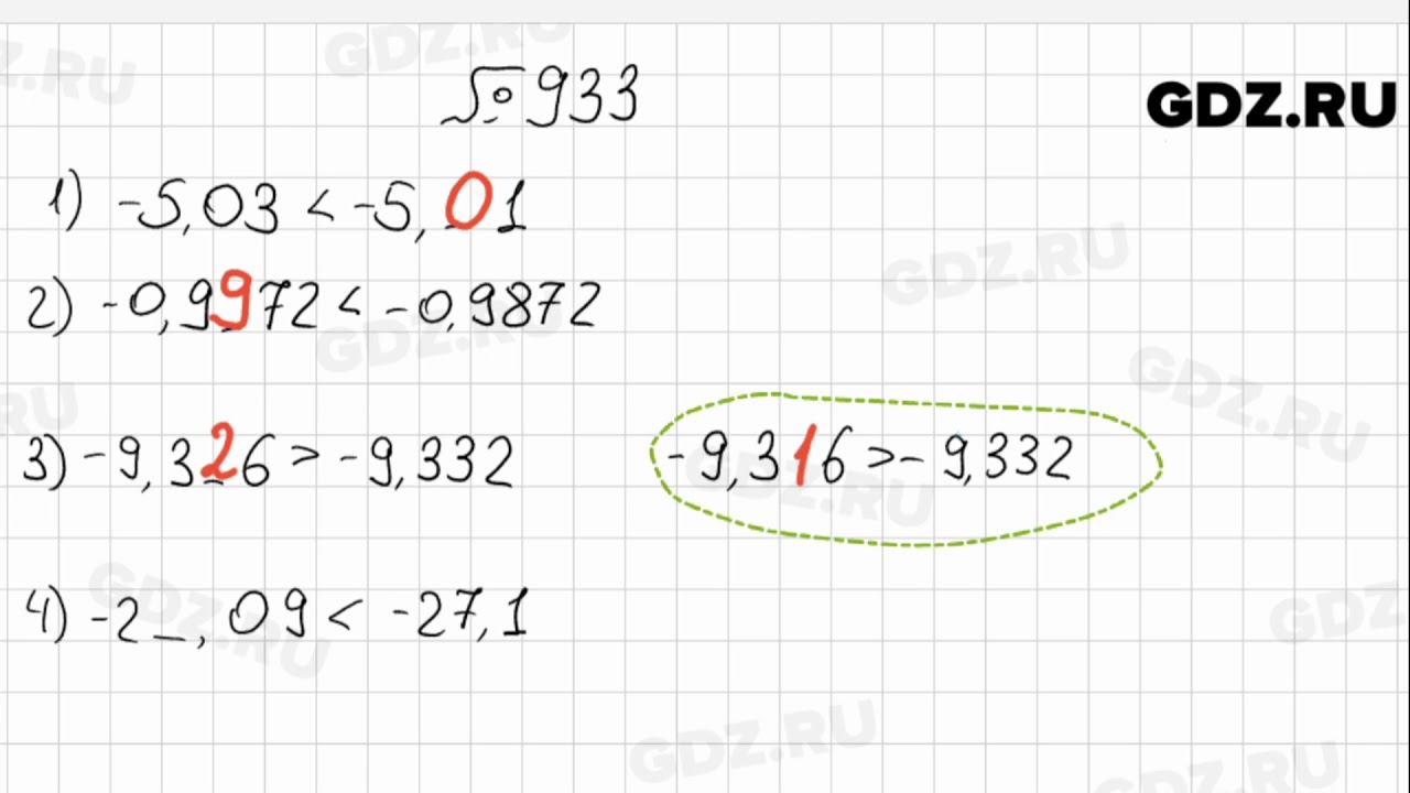 933 математика 5 класс мерзляк