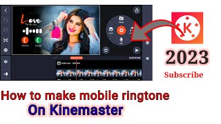 रिंगटोन वीडियो कैसे बनाएं | How to make Mobile ringtone in Kinemaster 2023 | Kinemaster tutorial | screenshot 4