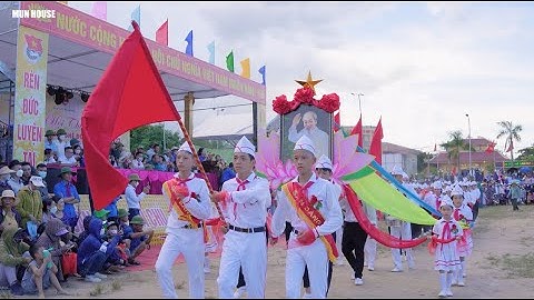 Duyệt Nghi Thức Đội Hè 2022 - Chi Đội Nguyễn Thị Minh Khai - Xóm Thái Lộc - Xã Nghi Thái - Nghệ An