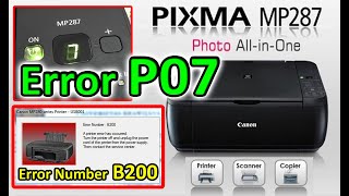 How To Change/Install Printer Cartridge in Canon MP287