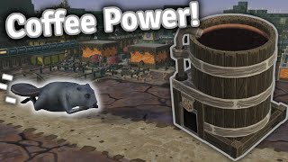 Modernizing the Timberborn Workforce with Processed Food and Coffee Wealth