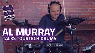 Al Murray Talks TourTech Electronic Drums