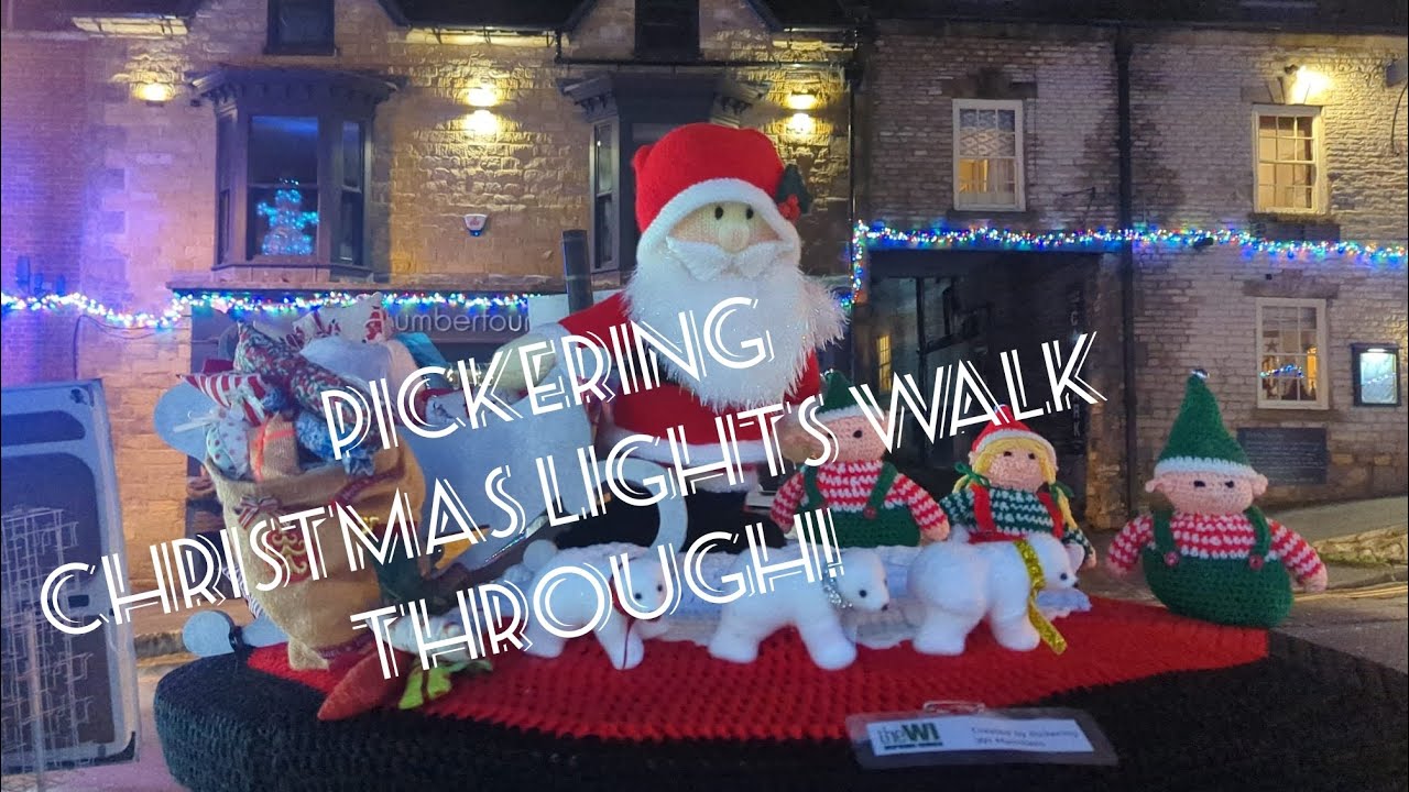 Walk through Pickering Christmas Lights 2023. YouTube