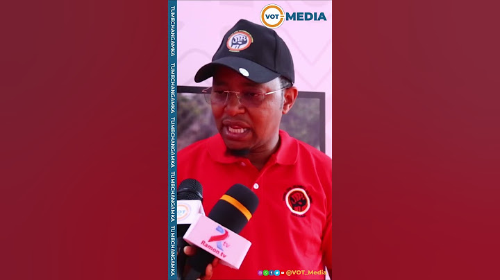 MTOTO WA MBOWE ASHAURI  CHADEMA