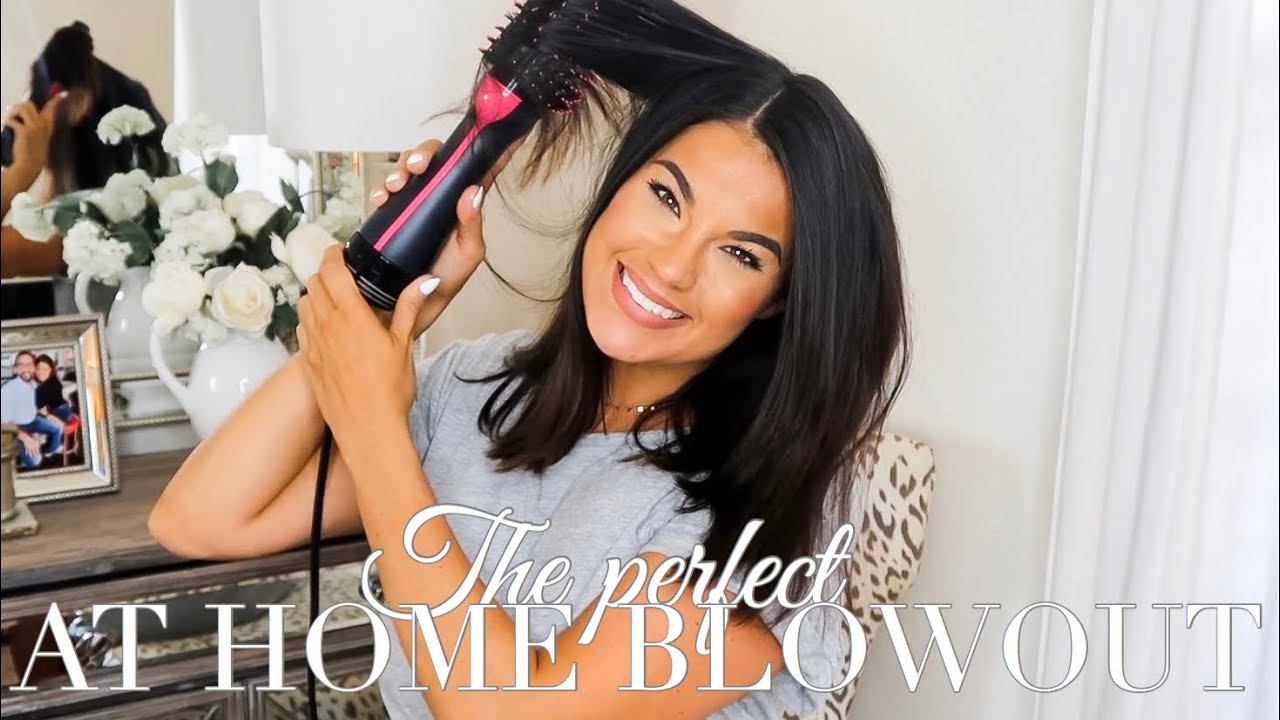 My 7-minute Salon Quality blowout with Revlon One-Step Hair Dryer - Adored  By Alex