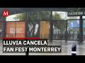 FIFA Fan Fest cierra en Monterrey por tormenta; aficionados pierden su día ante lluvia intensa