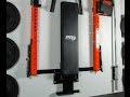 Spacesaving home  garage gym equipment revolutionizes workout