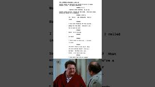 SEINFELD “The Calzone” Written by Alec Berg & Jeff Schaffer  #tvwriters #seinfeld