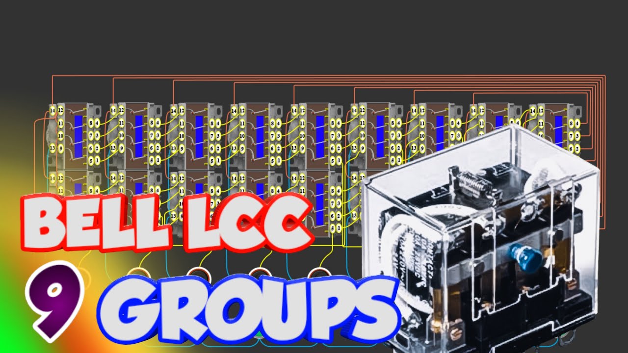 Merakit Bell Cerdas Cermat 9 groups | Relay 14 pin - YouTube