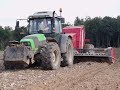 Zbiór kamieni 2017 /deutz fahr agrofarm 85 + kongskilde stonebear/