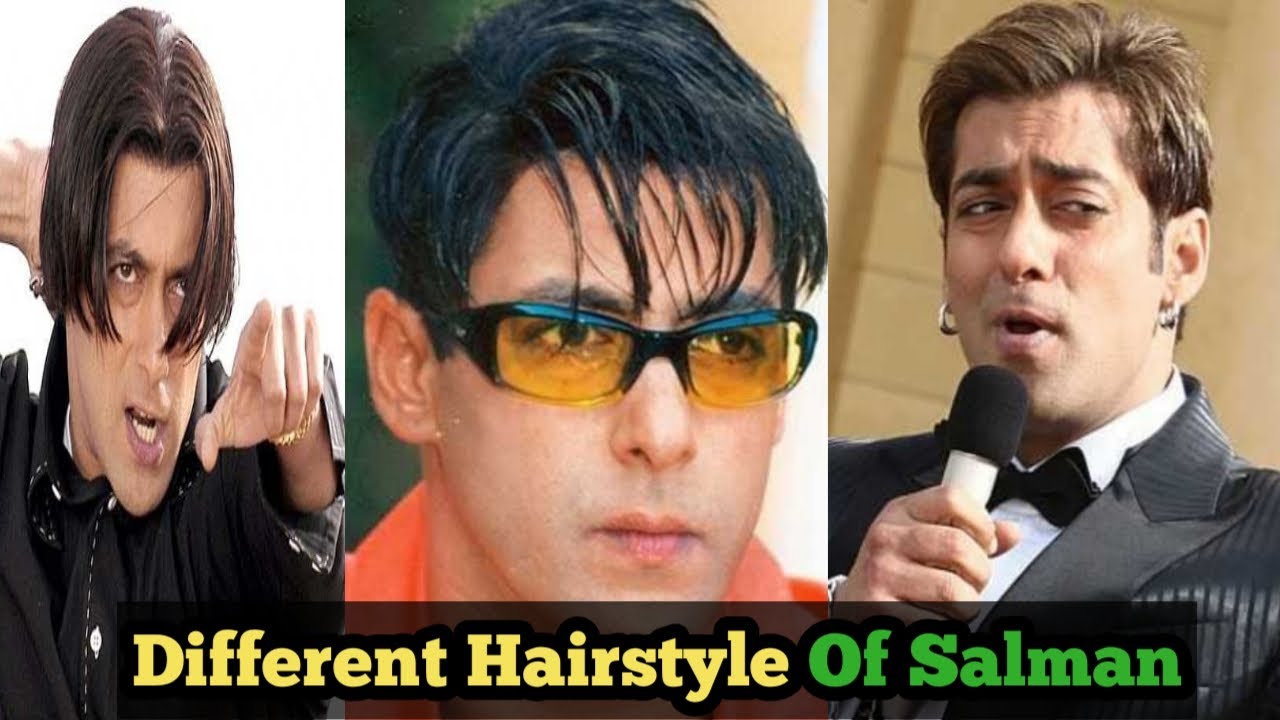 The Funky Hairstyles Of Salman Khan Movies| Kisi Ka Bhai Kisi Ki Jaan |  Ramcharan &Pooja | Tiger 3 - YouTube