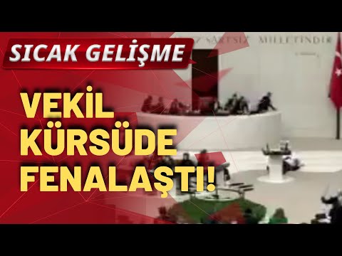 SICAK GELİŞME! Saadet Partili Hasan Bitmez, TBMM kürsüsünde fenalaştı!