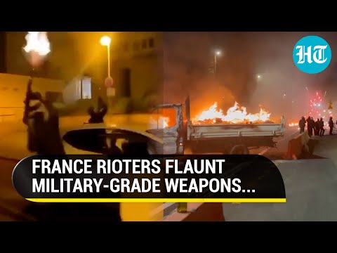 France Rioters Brandish Military Grade Weapons; Macron Huddle for Emergency Meet | Latest Updates