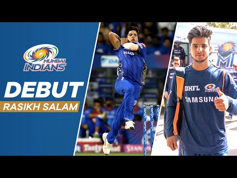 Meet Debutant Rasikh Salam | Mumbai Indians