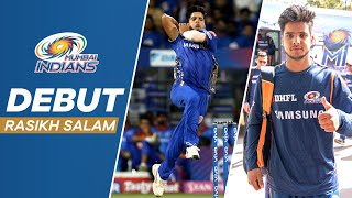 Meet Debutant Rasikh Salam | Mumbai Indians
