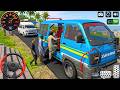 Realistic City Van Driving 3D: Vietnam City Passenger Station Pick Drop - van game android gameplay