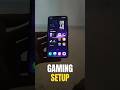 Turn your phone into a gaming setupSimple steps full gaming vibe #gamingsetup #gamervibe #setupideas