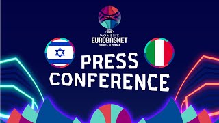 Israel v Italy - Press Conference