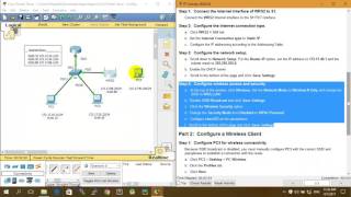 4.4.2.2 Packet Tracer - Configuring Wireless LAN Access