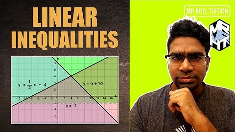 Linear Inequalities in Two Variables