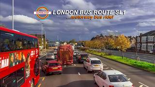 London SUPERLOOP EXPRESS Bus SL1 | North Finchley To Walthamstow Bus Station | Full Journey