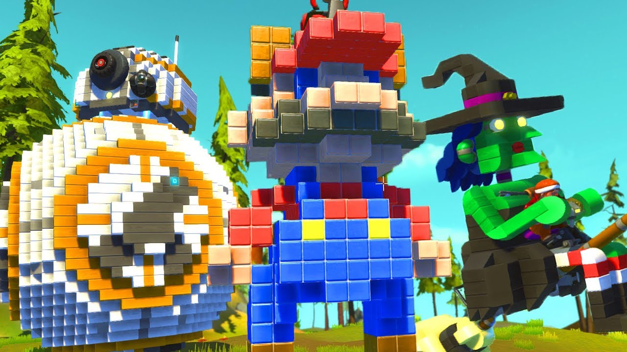 廢品機械師 神奇的模組 爆笑兄妹在星球大戰世界裏坐著馬裏奧亂飛【吊德斯DioDeS】