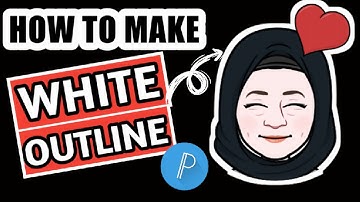 How To Make White Outline Image for YouTube Thumbnail | White Outline Tutorial