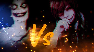 Jeff the killer vs Homicidal Liu batalla de rap especial Hallowen