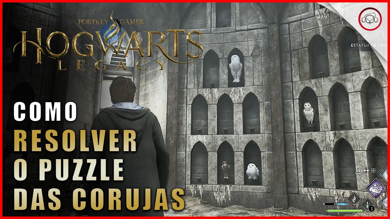 Miniatura do vídeo Hogwarts Legacy, Como resolver o puzzle das corujas | Super-Dica