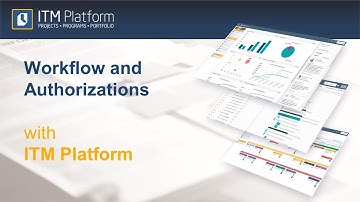 Workflow and Authorizations with ITM Platform