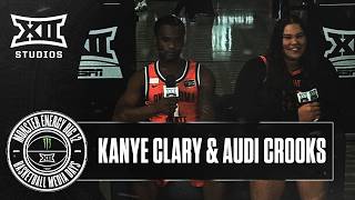 Kanye Clary & Audi Crooks Interview | 2026 Monster Energy Big 12 Basketball Media Days