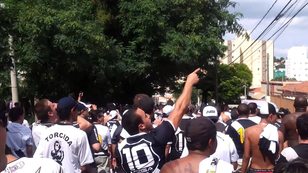 Derbi 2013, descida da torcida da macaca!!!