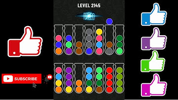 Ball Sort Puzzle Level 2145