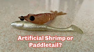 This Is When You Should Use A SHRIMP LURE Over A PADDLETAIL LURE!
