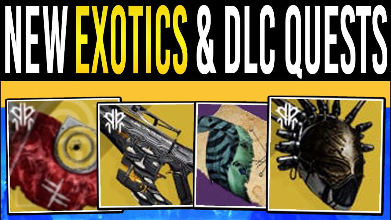 Destiny 2 ALL NEW EXOTICS & QUEST UNLOCKS! Quicksilver Storm, Exotic