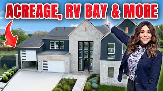 INSIDE a New Home in Eagle ID with Epic Options – RV Bay, Acreage & More