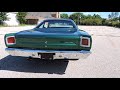 1969 dark green road runner for sale at www coyoteclassics com