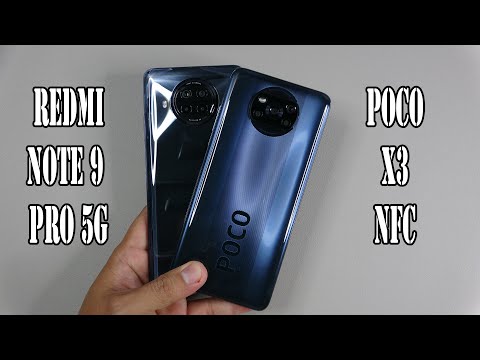 Xiaomi Redmi Note 9 Pro 5G vs Poco X3 NFC | SpeedTest and Camera comparison
