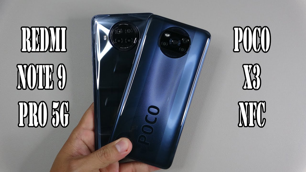 Samsung Note 9 Vs Poco X3 Pro