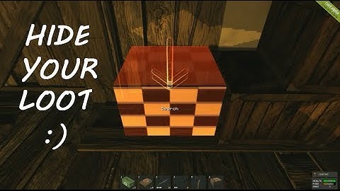 [RUST] An easy way to hide your loot