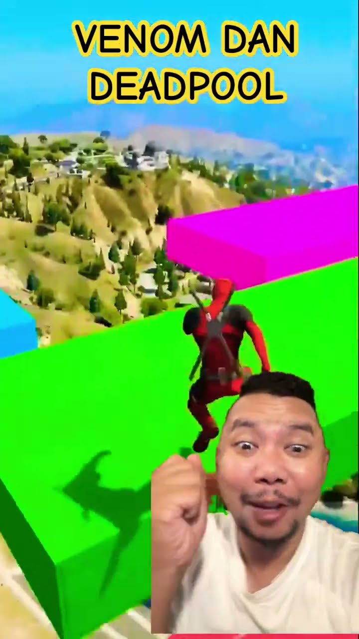 LOMPAT YANG BENER DONG VENOM!!!?? #gta #gtav #gaming #games #cartoon #shortsfeed