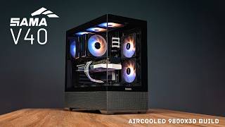 Sama V40 - More Than A 70 Case? Powercolor Rx 9070 Xt Reva Edition 7 9800X3D