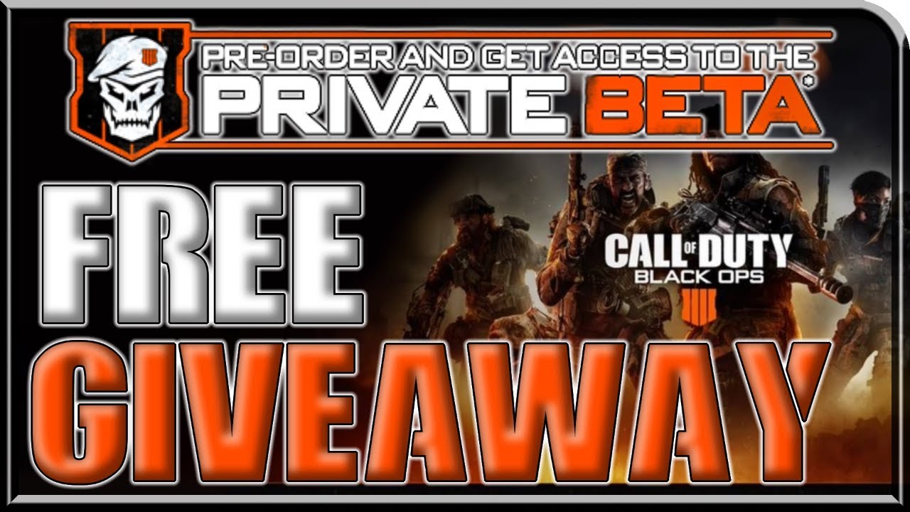 BO4 Beta Code GIVEAWAY!! (Event Ended)