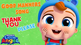 thank you song little angel nursery rhymes good manners