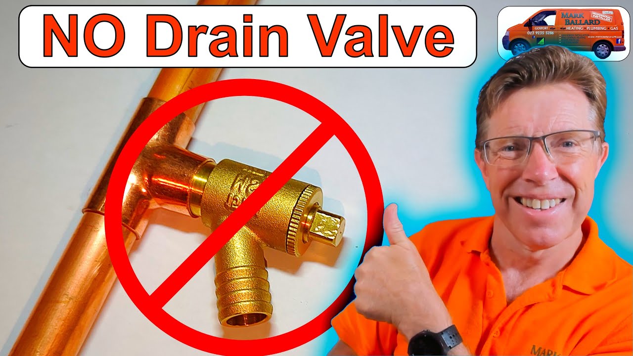 How to Drain Your Heating System with NO Drain Valve or NO Drain Off ...