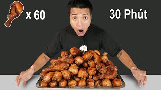 Ntn - Thử Thách Thi Ăn Đùi Gà Nướng Tập 3 Eating 60 Spicy Bbq Chicken Challenge