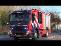 Compilatie! Brandweer, Politie en Ambulances met spoed onderweg in Tilburg