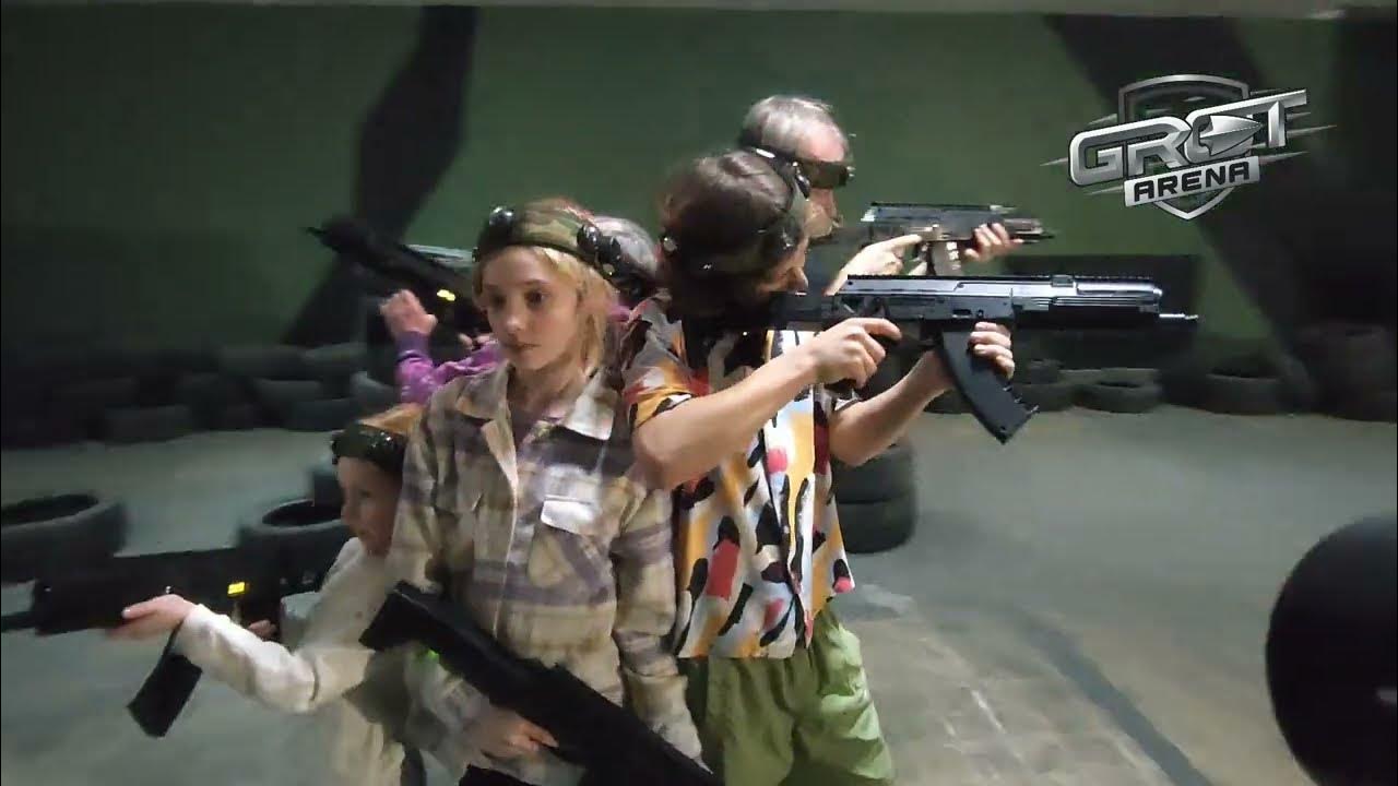 Grot Paintball laserowy YouTube